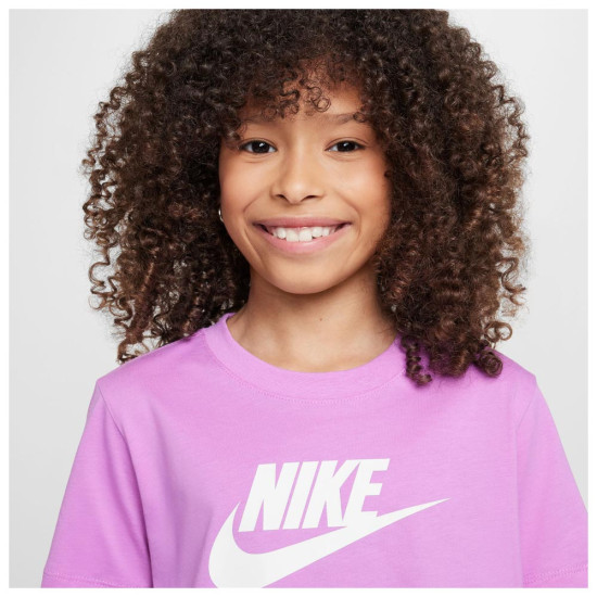 Nike Παιδική κοντομάνικη μπλούζα Sportswear Futura Cropped T-Shirt